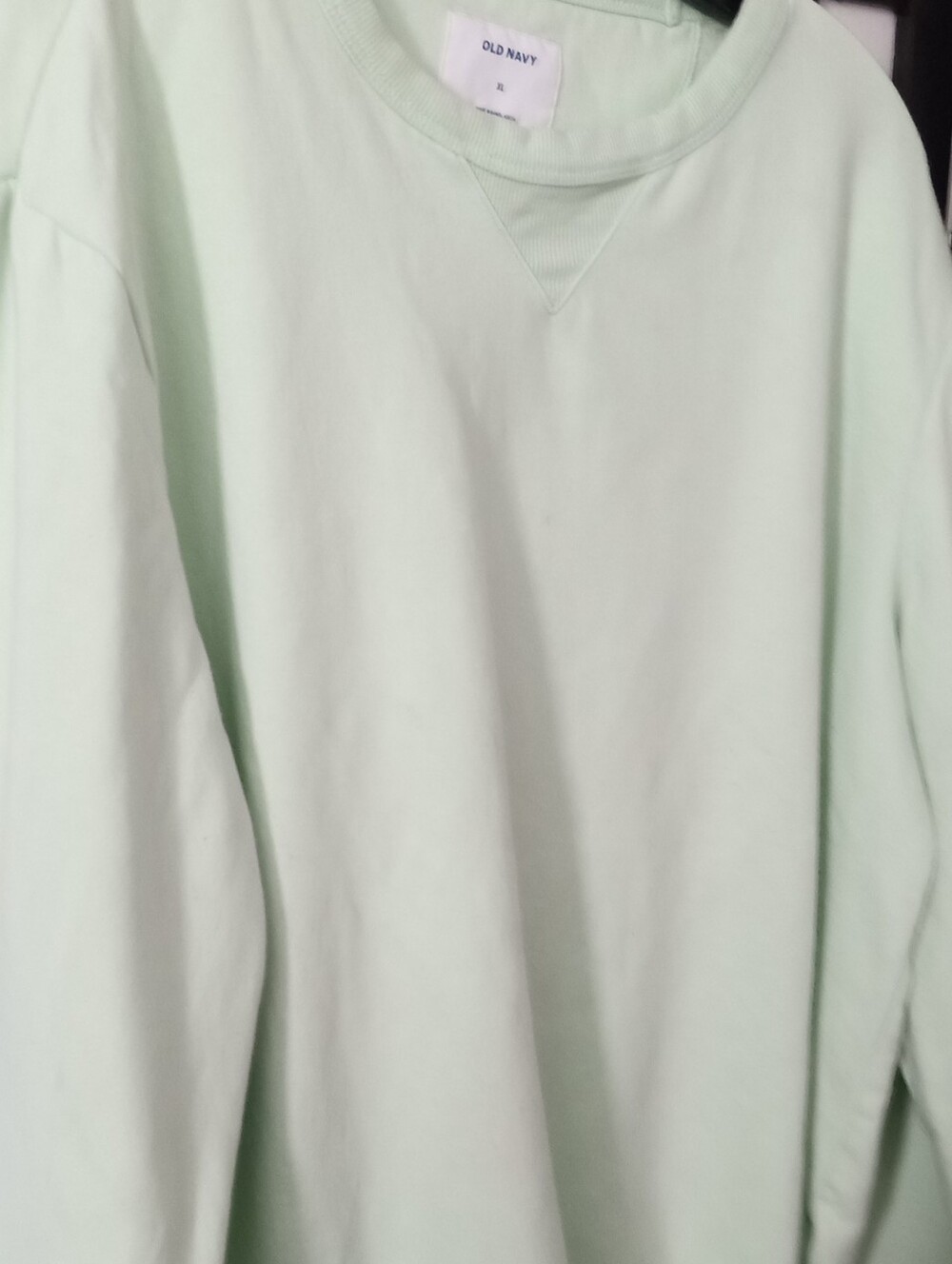 Old Navy Light Mint Crewneck Sweatshirt - Picture 2 of 6